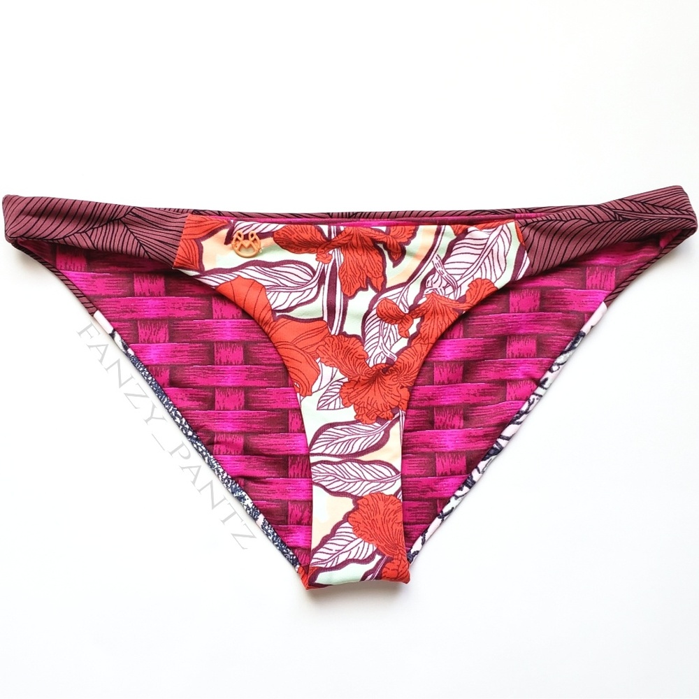 Maaji Cumbia bikini bottoms reversible NEW large - Picture 2 of 7